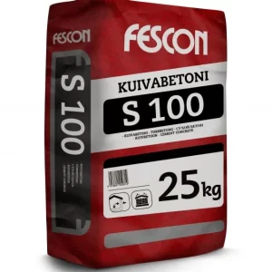 KUIVABETONI S 100 25 KG
