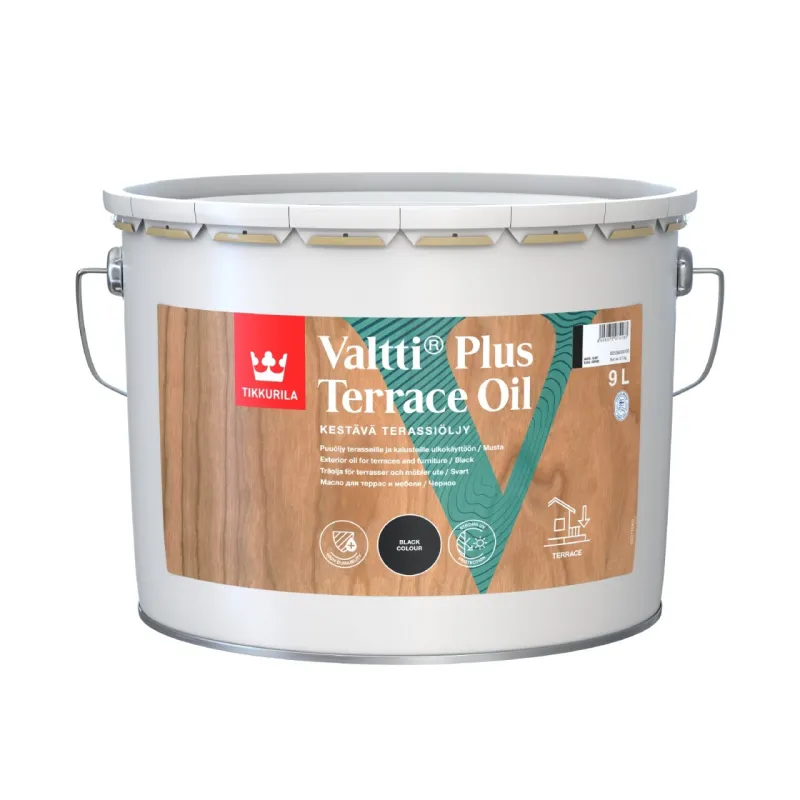 Tikkurila Valtti Plus Terrace Oil Musta 9L