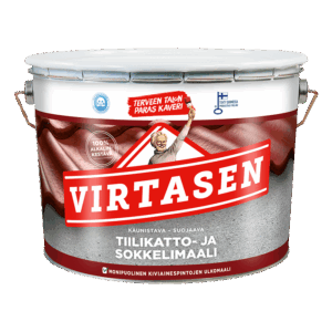 Virtasen Tiilikatto- Ja Sokkelimaali 2,7L C-Pohja
